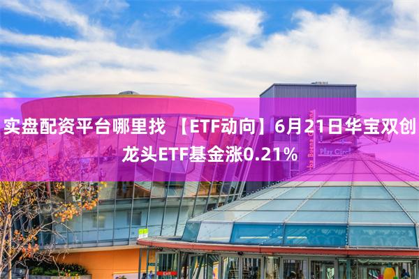 实盘配资平台哪里找 【ETF动向】6月21日华宝双创龙头ETF基金涨0.21%