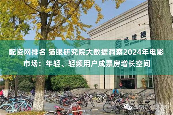 配资网排名 猫眼研究院大数据洞察2024年电影市场：年轻、轻频用户成票房增长空间